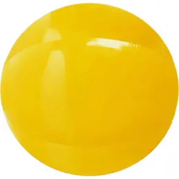 40cm Solid Colour Beach Ball Yellow